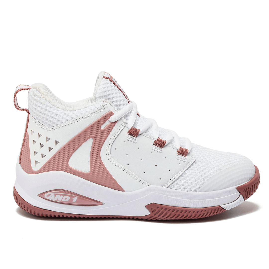 And1 Kid's Take Off 3.0 White/Light Pink