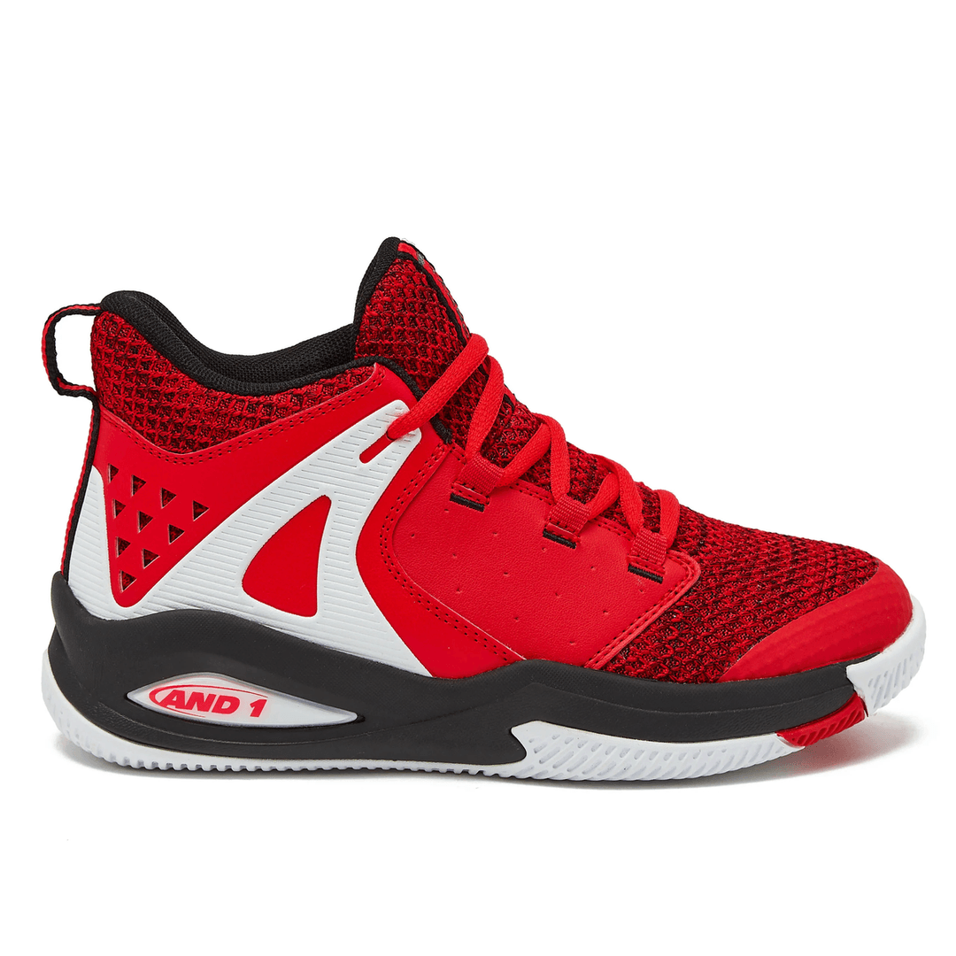 And1 Kid's Take Off 3.0 Red/White Trim/Black Trim