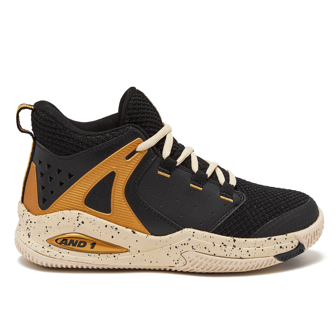 And1 Kid's Take Off 3.0 Black/Tan/Yellow