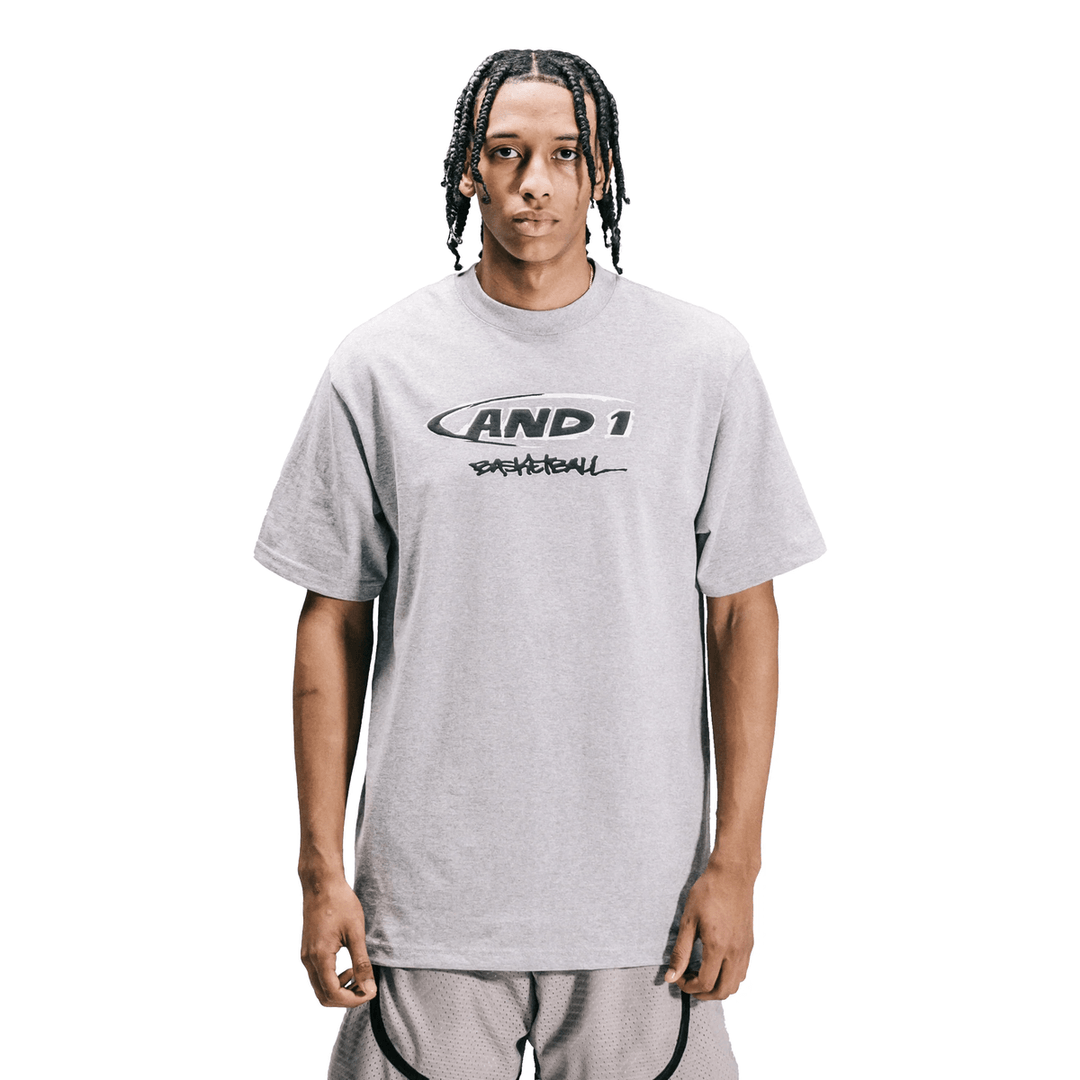And1 Throwback Tee - 30th Anniversary Edition Silver Grey